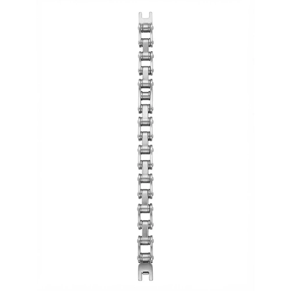 Punk Biker Bicycle Chain Link Bracelet Silver Industrial Jewelry Stainless Steel